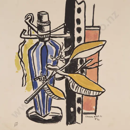 After Fernand Léger (1881 - 1955) - Chevreuse Août (unframed)