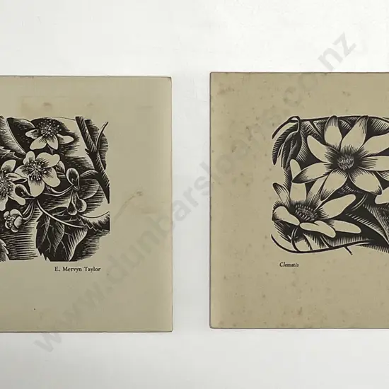 Two Mervyn Taylor Christmas Cards