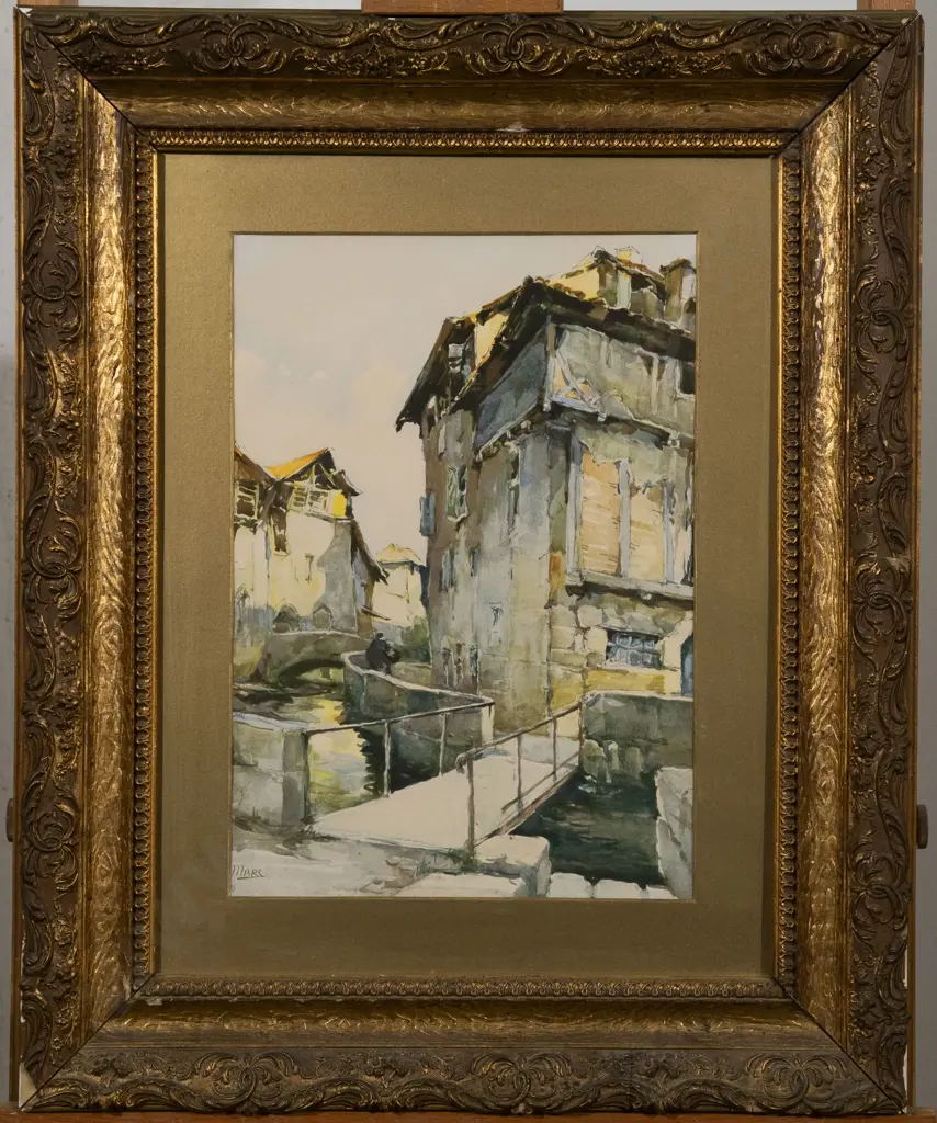 A Marc - European Street Scene Image 1++