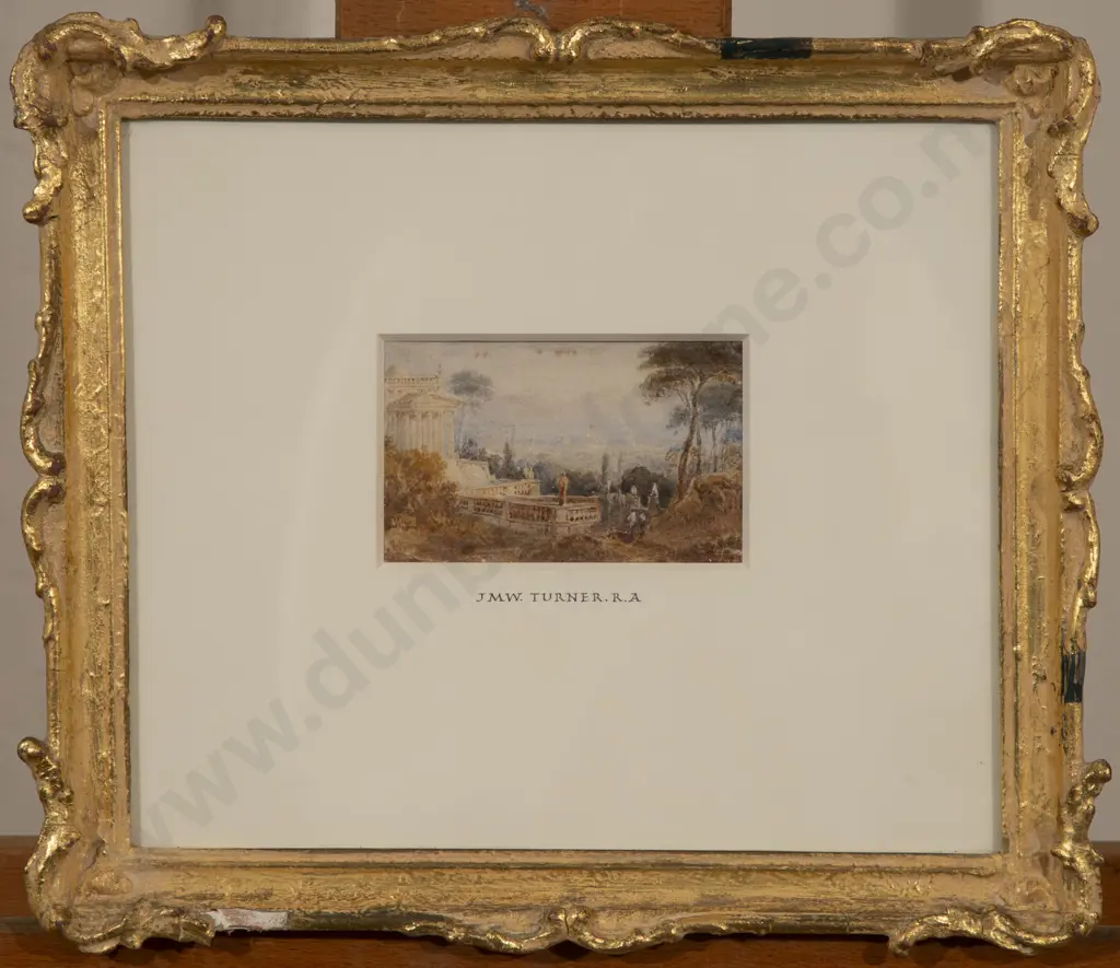 Attributed J M W Turner (British 1775 - 1851) - Classical Landscape Image 1++