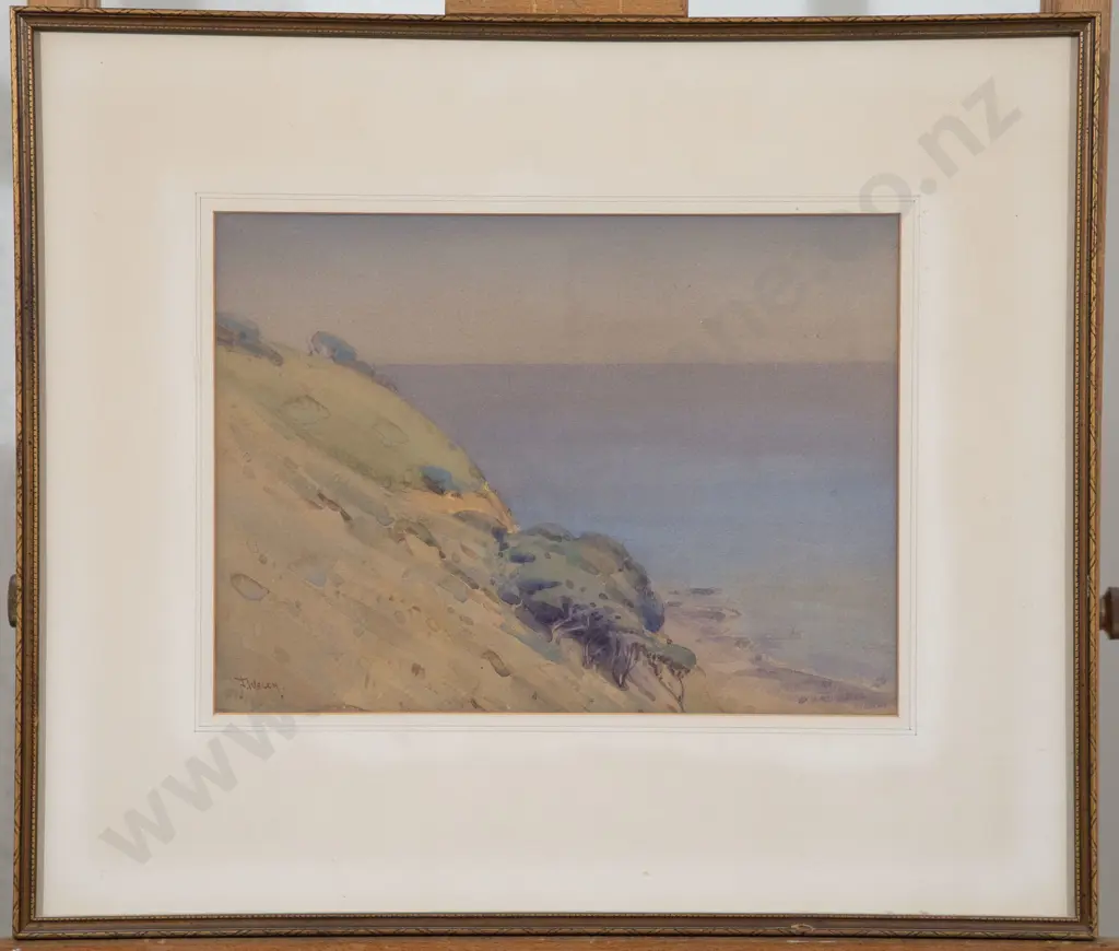 Nugent Welch (1881 - 1970) - Wellington Coastal Scene Image 1++