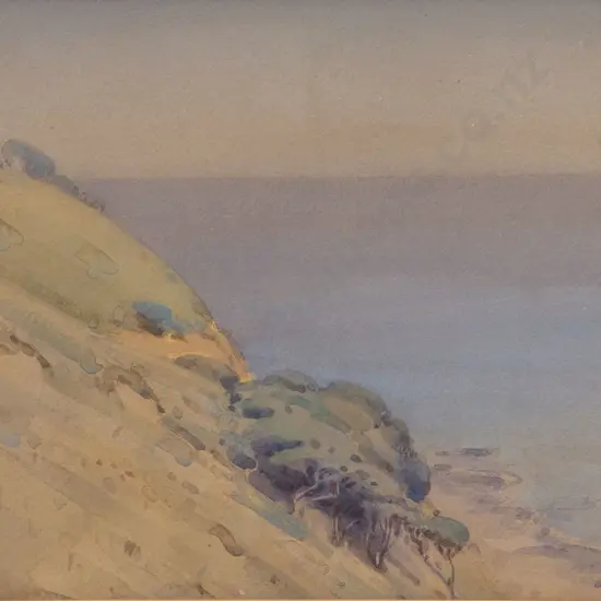 Nugent Welch (1881 - 1970) - Wellington Coastal Scene