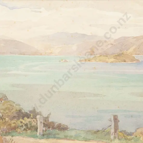 Gwyneth Richardson (1896 - 1980) - Wellington Harbour