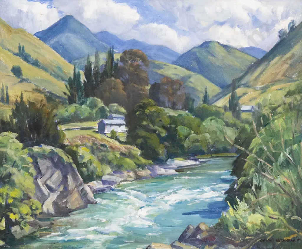 Olive Beken (1897 - 1982) - River Scene Image 1++