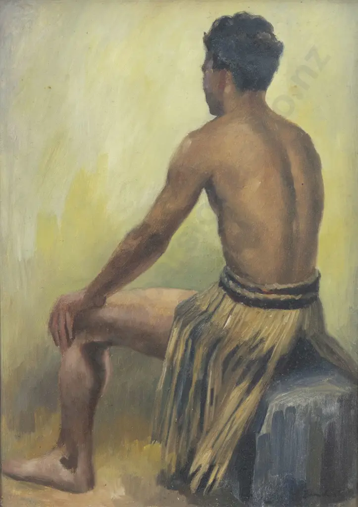 Allan Barns-Graham (1906 - 2006) - Study Image 1++