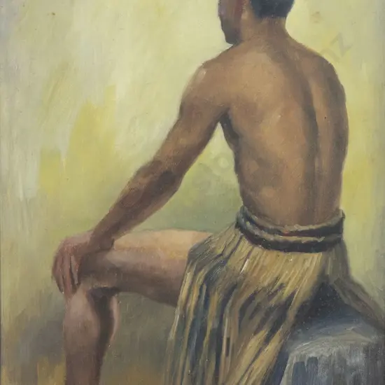 Allan Barns-Graham (1906 - 2006) - Study