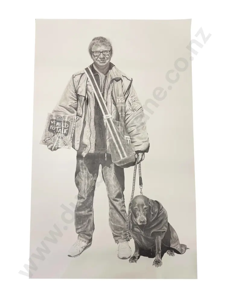 Adrian Thompson-Boyce (British) - We Need to Talk (unframed) Image 1++