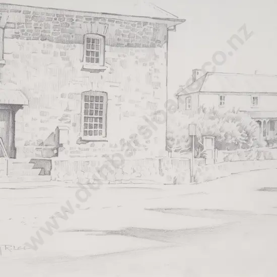 Owen Lee (1918 - 2003) - Stone Store and Kemp House Kerikeri