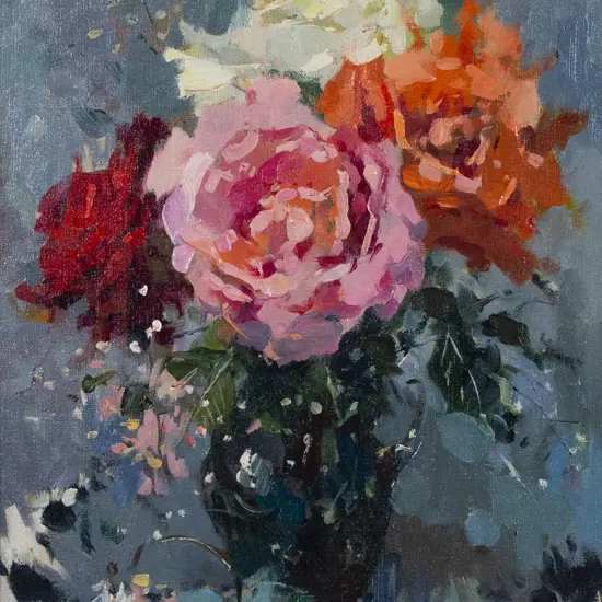 Gaston De Vel (1924 - 2010) - 4 Roses