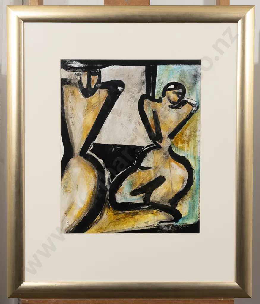 Des Robertshaw (b 1955) - Figure Study Image 1++