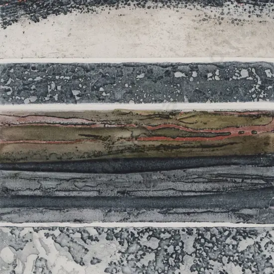 Brenda Hartill (b 1952) - Variations V - Earth
