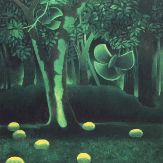 Tom Mutch (b 1951) - Seven Grapefruit