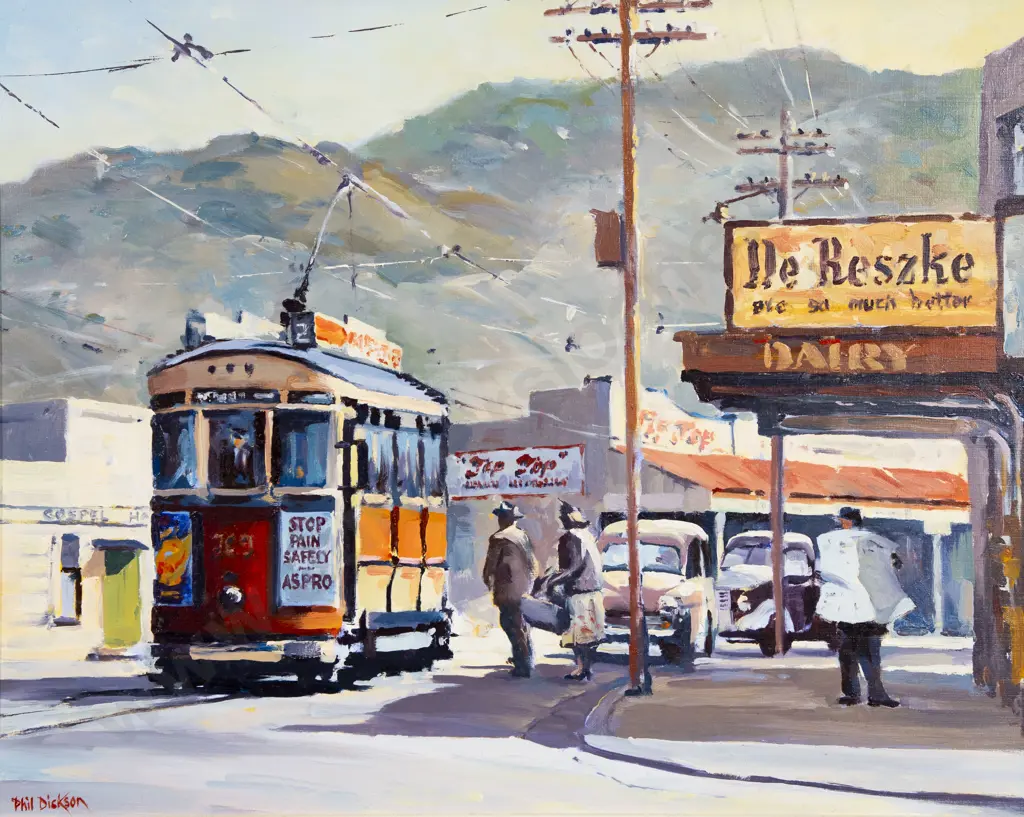 Phil Dickson - Off to Town from Miramar Image 1++