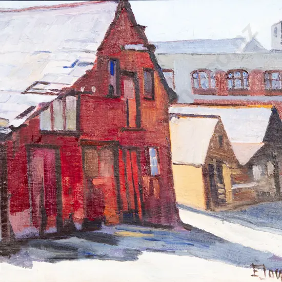 E. Jones - Old Customhouse in Cornhill St