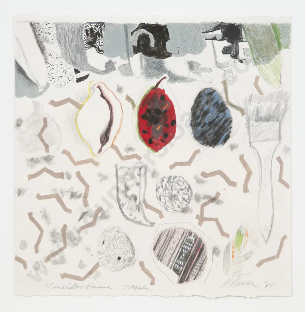Kate Coolahan (1929 - 2025) - Tamarillo and Banana Image 1++