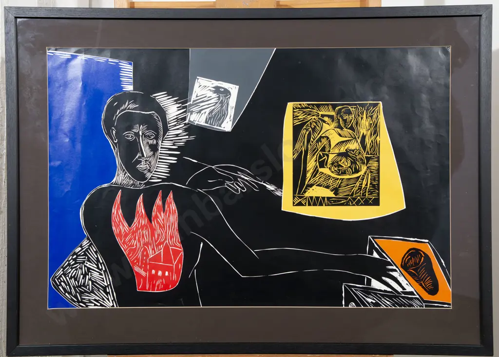 Mimmo Paladino (Italian b 1948) - Exhibition Poster Image 1++