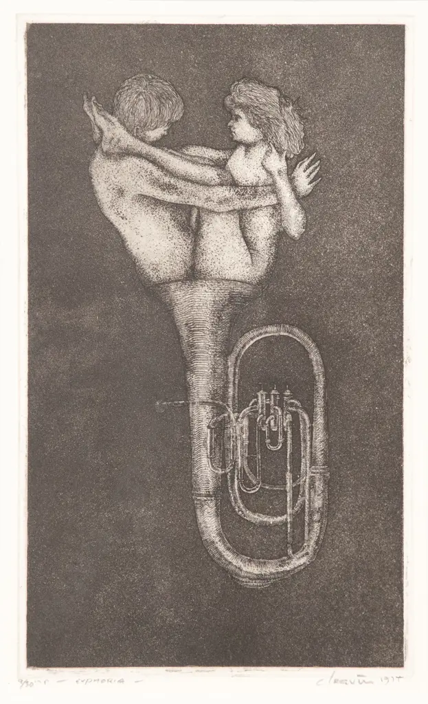 Barry Cleavin (b 1939) - Euphoria Image 1++
