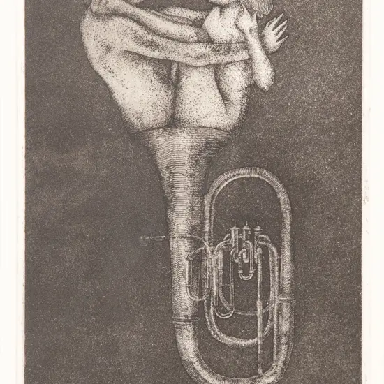 Barry Cleavin (b 1939) - Euphoria