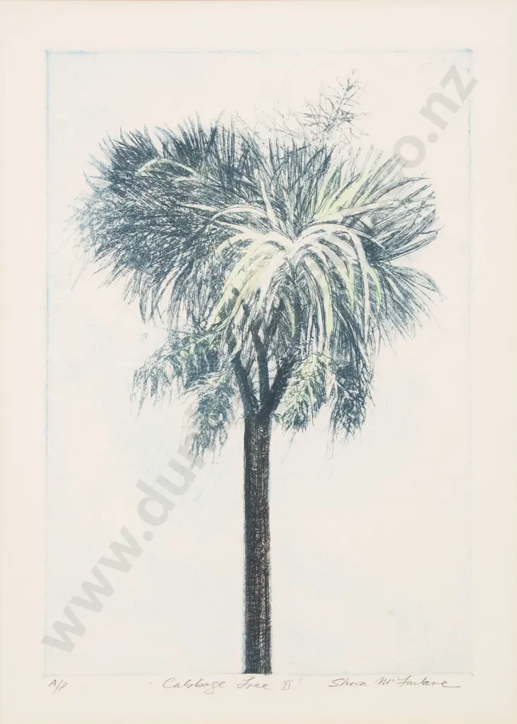 Shona McFarlane (1929 - 2001) - Cabbage Tree II Image 1++
