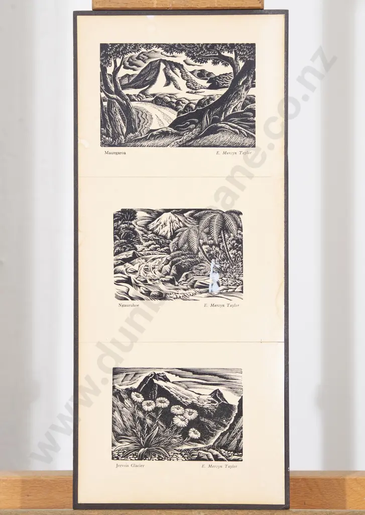 Mervyn Taylor (1906 - 1964) - Three Woodcut Engraving Prints (a/f) Image 1++