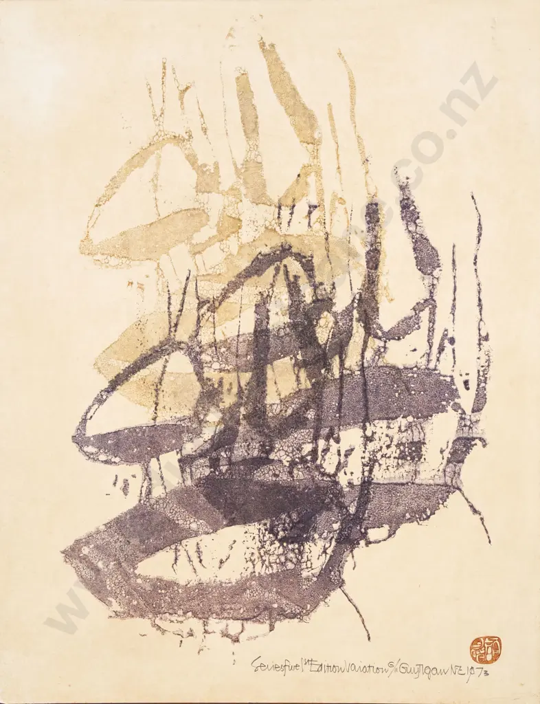 Guy Ngan (1926 - 2017) - Series Five 1st Edition Variation Image 1++
