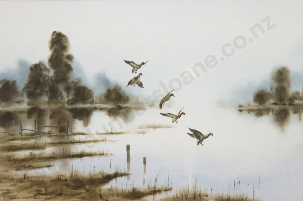Garrick Tremain (b 1941) - Dropping In Image 1++