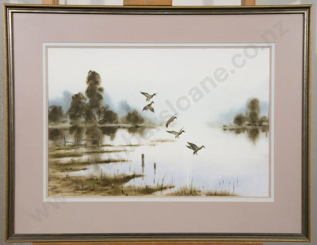 Garrick Tremain (b 1941) - Dropping In Image 1++