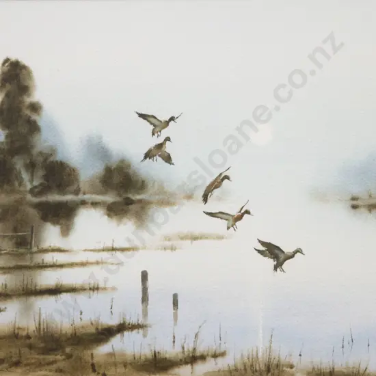 Garrick Tremain (b 1941) - Dropping In