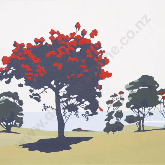 Rae Van't Hof - Little Pouhutakawa - Ngawotu