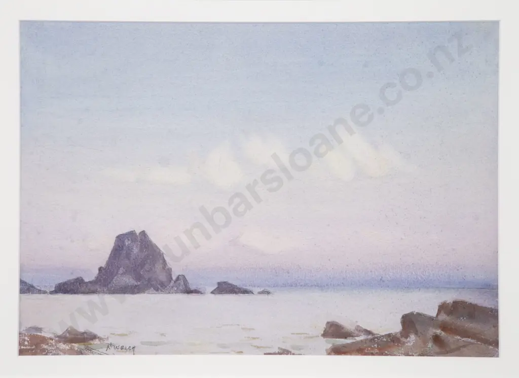 Nugent Welch (1881-1970) - Coastal Landscape Image 1++