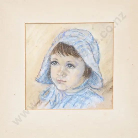 Muriel Moody (1907 - 1991) - Portrait Study