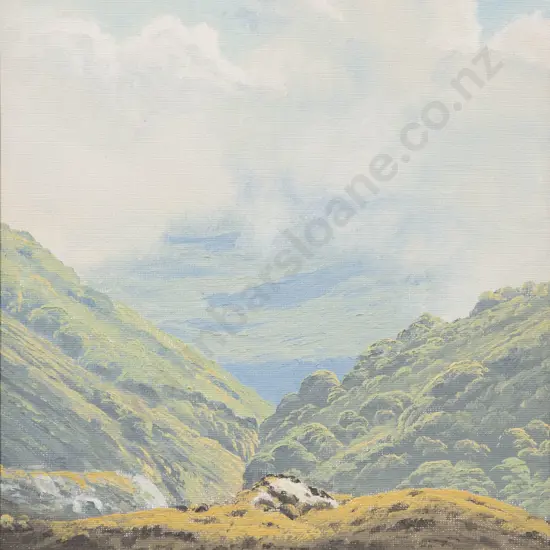 Johnny Groome (b 1973) - High above Ahaura