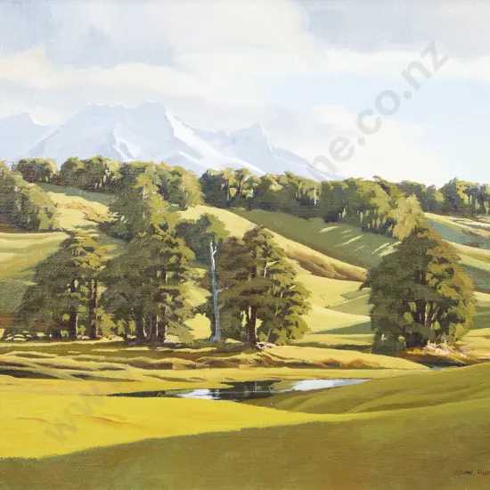 John Rundle (1933 - 2014) - Mt Ruapehu