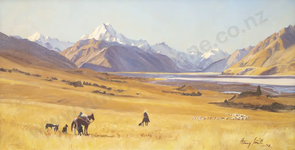 Harry Smith - Landscape with Mountains Image 1++