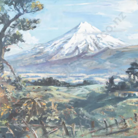 Bernard Aris (1887 - 1977) - Mt Egmont