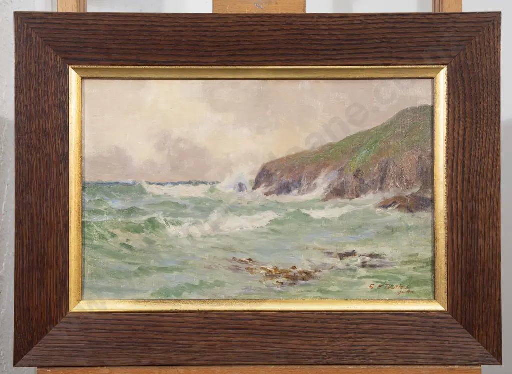 George Edmund Butler (1872 - 1936) - Coastal Scene Image 1++