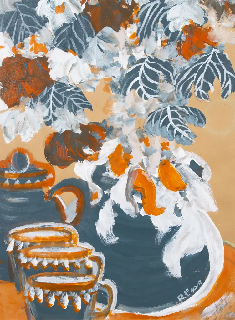 Rossano Fan (Chinese 1934 - 2014) - Still Life Image 1++