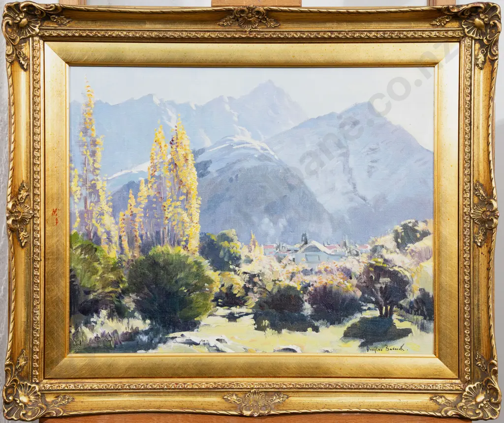Douglas Badcock (1922 - 2009) - South Island Landscape Image 1++