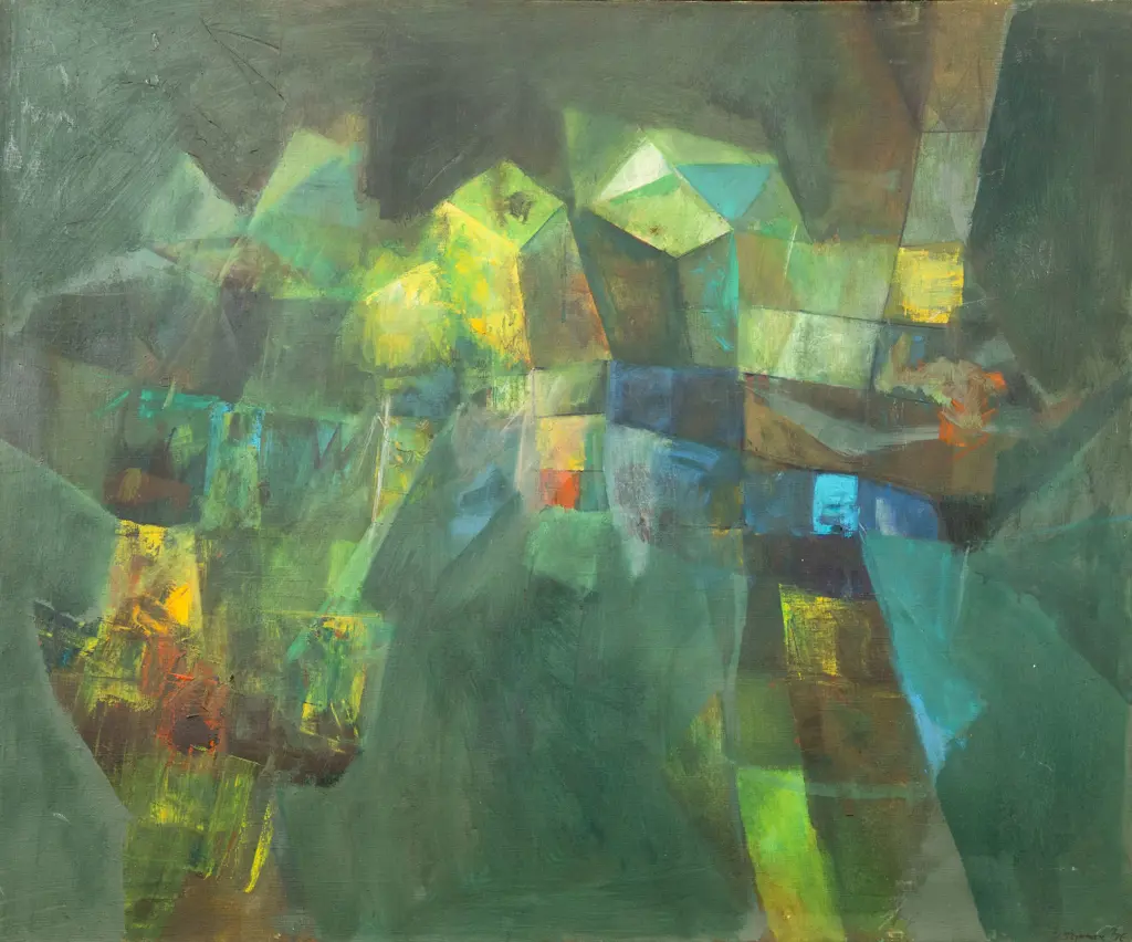 Dragan Stojanovich (1925 - 1999) - Untitled Abstract Image 1++