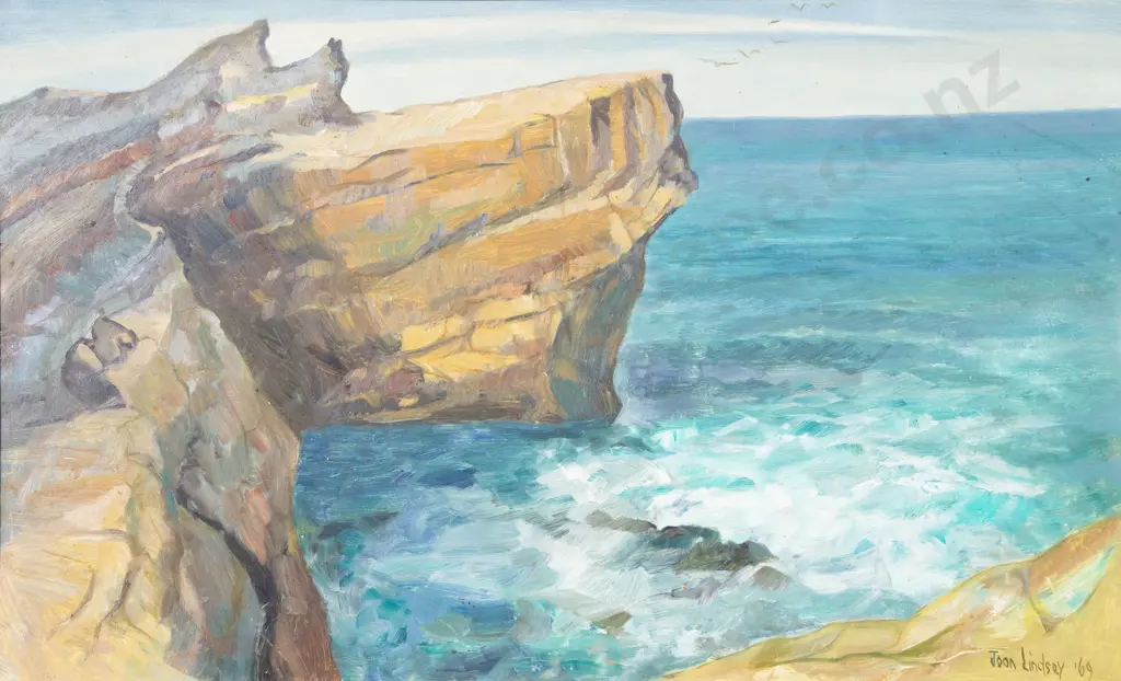 Joan Lindsey (b 1926) - Surging Seas Image 1++