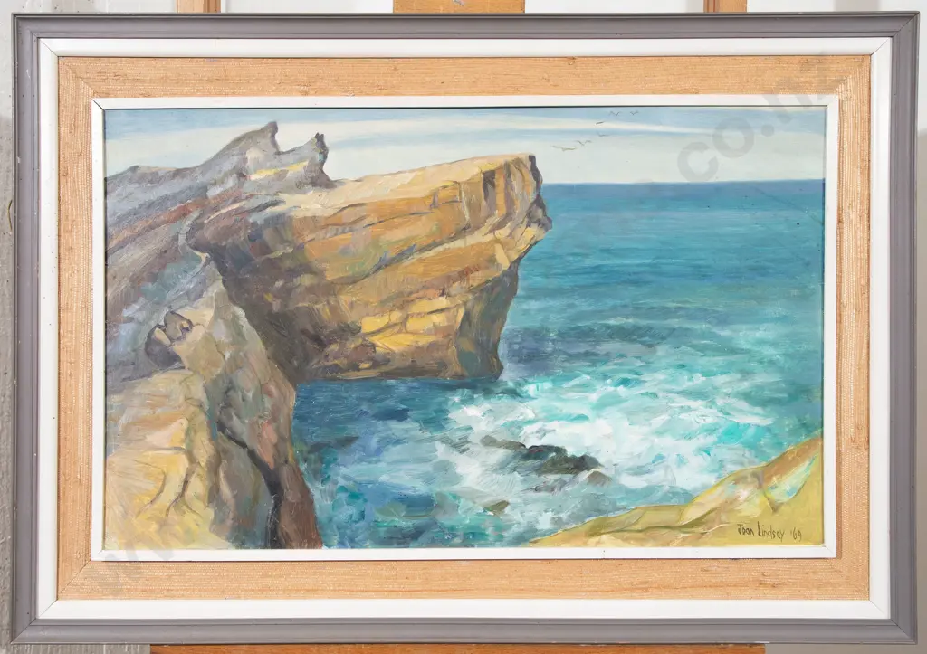 Joan Lindsey (b 1926) - Surging Seas Image 1++