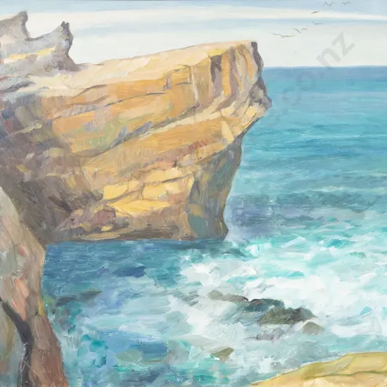 Joan Lindsey (b 1926) - Surging Seas