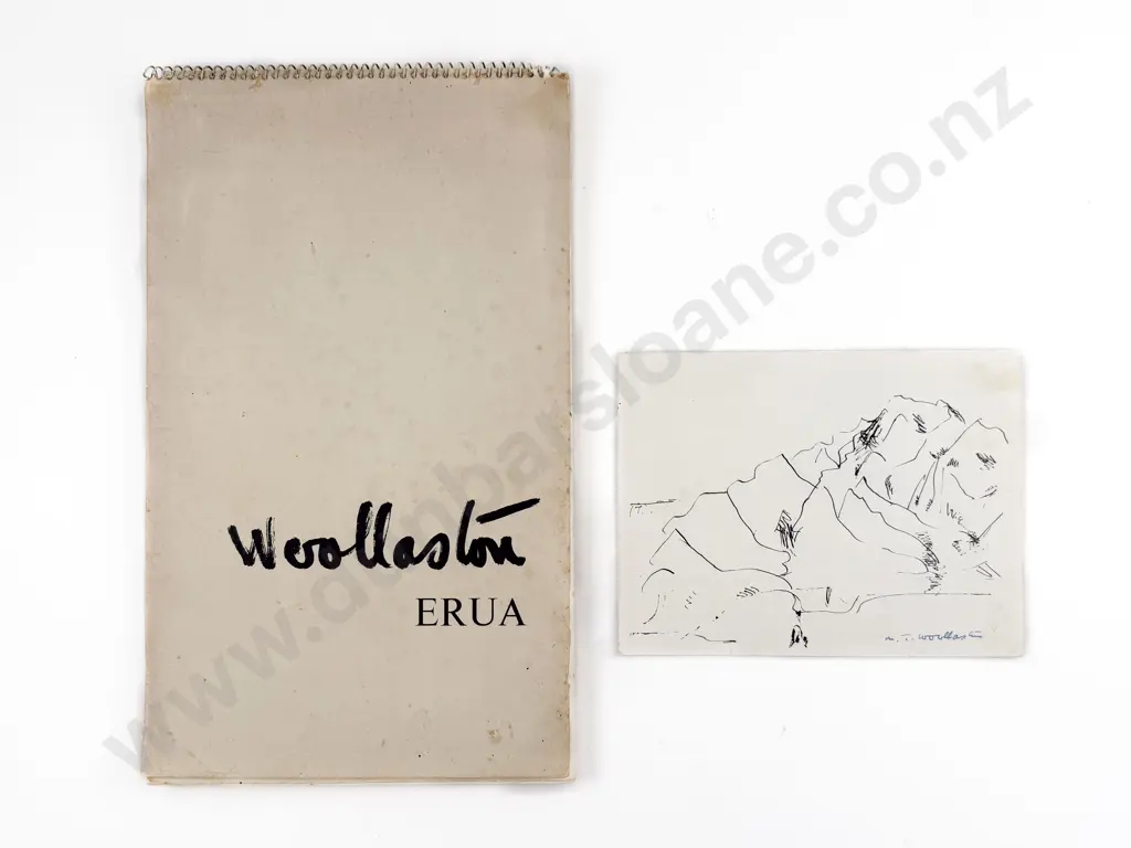 Toss Woollaston (1910 - 1998) - Erua & Sketch/Letter Image 1++