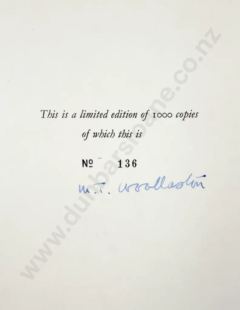 Toss Woollaston (1910 - 1998) - Erua & Sketch/Letter Image 1++