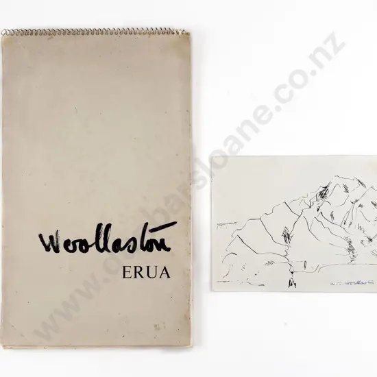 Toss Woollaston (1910 - 1998) - Erua & Sketch/Letter