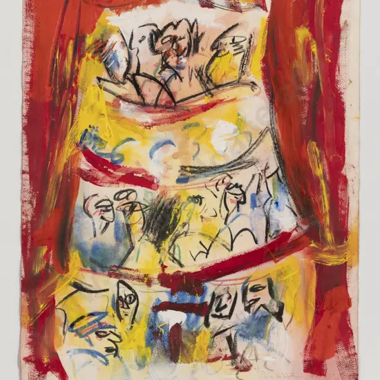 Piera McArthur (b 1929) - Bolshoi Theatre - Moscow (Unframed)