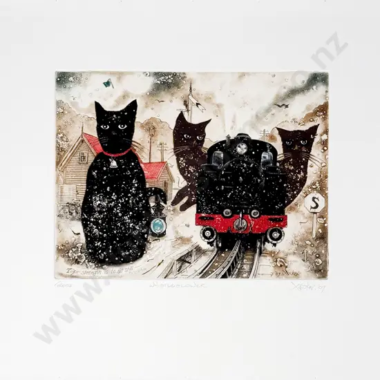 Gary Tricker (1938 - 2021) - Whistleblower (unframed)