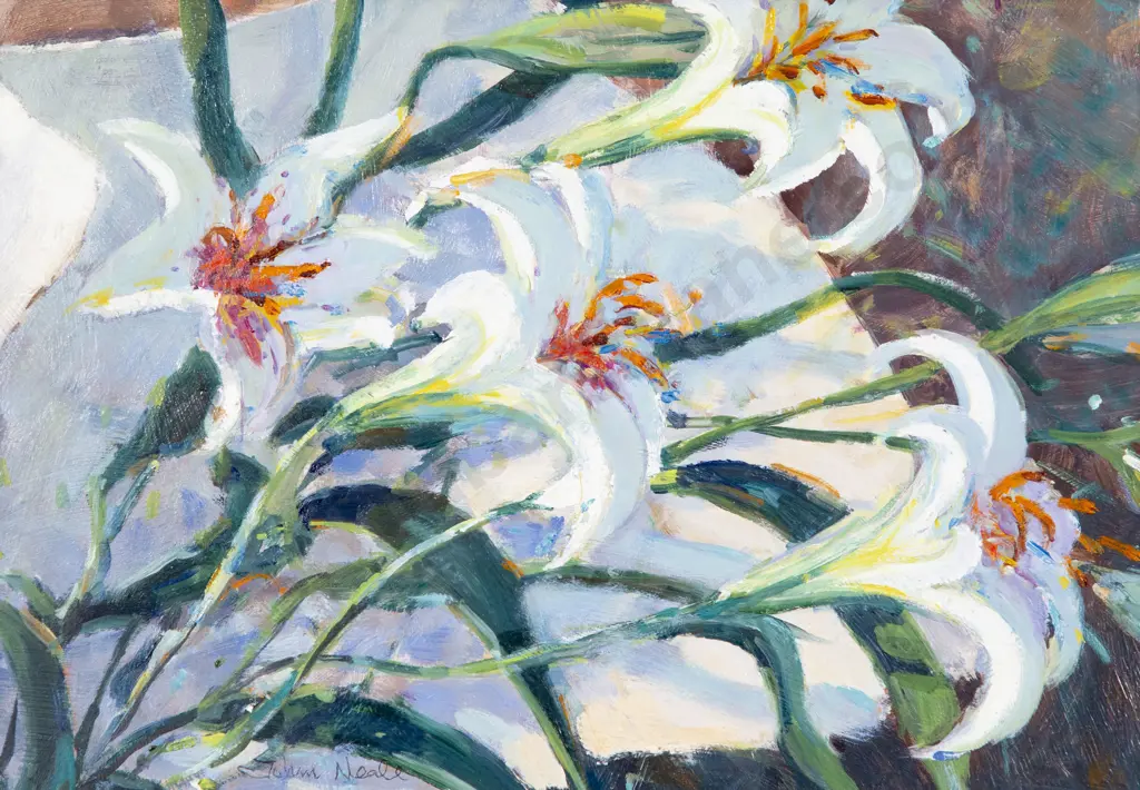 John Neale - Lilies (Unframed) Image 1++