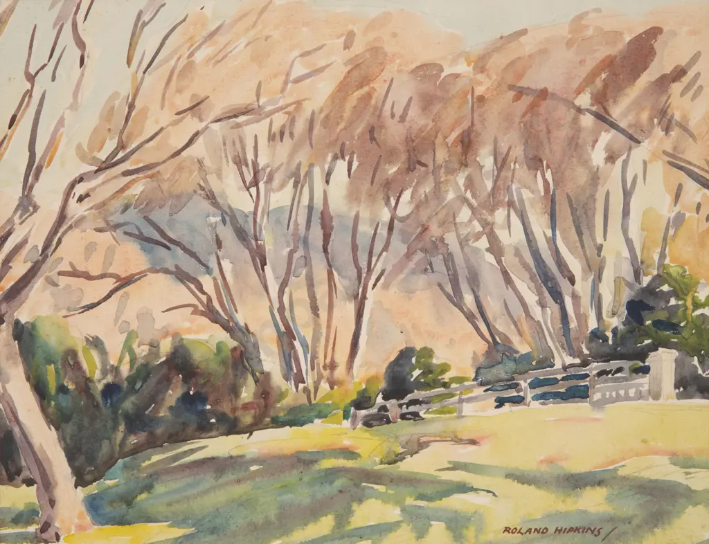 Roland Hipkins (1894 - 1951) - Landscape Image 1++