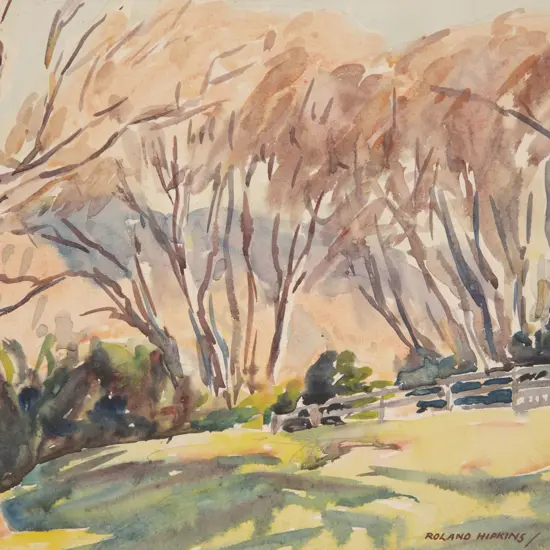 Roland Hipkins (1894 - 1951) - Landscape